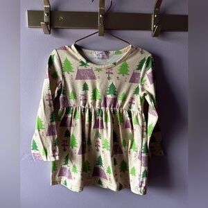 Pete + Lucy Yellow Tent Camping Dress Size 4T